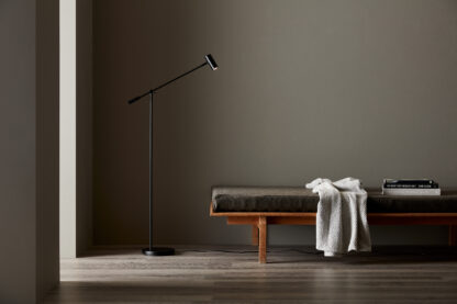 Cato gulvlampe LED mattsvart dimbar - Bilde 6