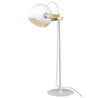 DC bordlampe hvit