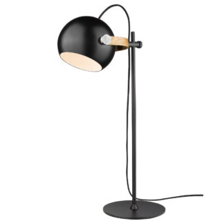 DC bordlampe sort