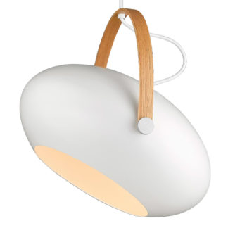 DC pendel Ø40cm hvit