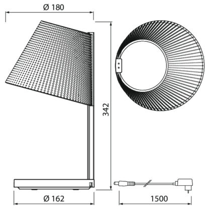 Illusion Dot bordlampe