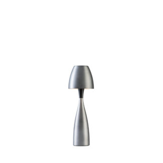 Anemon bordlampe liten oxidgrå
