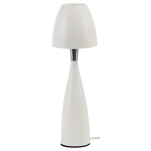 Anemon bordlampe liten hvit
