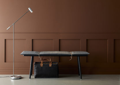 Cato gulvlampe LED aluminium dimbar