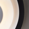 Diablo vegglampe sort/rød Ø30