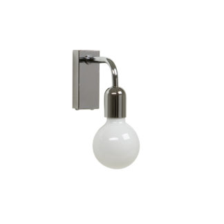 Regal vegglampe singel krom IP21