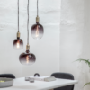 Retro trio pendeloppheng sort