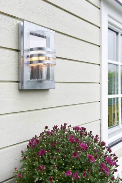 Ekeberg vegglampe galvanisert IP44