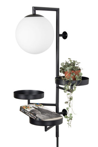 Astoria vegglampe sort