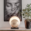 Orbit bordlampe messing