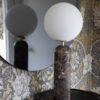 Torrano bordlampe brun