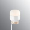 Ohm bordlampe 100/130 hvit/opal IP20