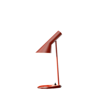 AJ mini bordlampe rusty red