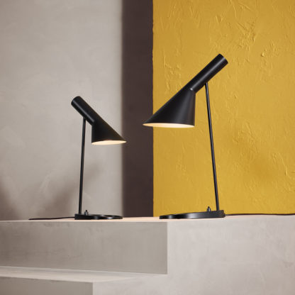 AJ mini bordlampe pale petroleum