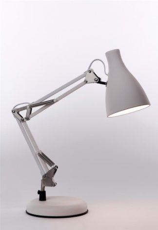 Tivoli bordlampe hvit