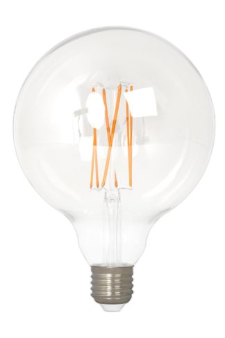 LED Globe 125mm klar 4W