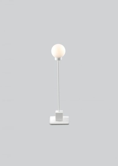 Snowball bordlampe hvit