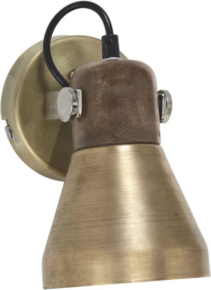 Ashby vegglampe pale gold