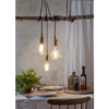 Star decoration LED E27 globe 6,5W 3-step dim