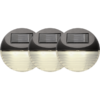 Fency vegglampe solcelle 3-pk IP44
