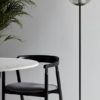 Alton gulvlampe sort/røkfarget - Bilde 3