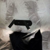 Artic vegglampe dobbel matt svart m/dimmer - Bilde 2