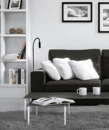 Flexi gulvlampe svart - Bilde 2