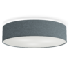 Soft plafond blå ull Ø50