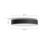 HUE Enrave plafond medium sort - Bilde 6