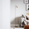 Curve gulvlampe gull - Bilde 2