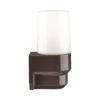 Classic badstue vegglampe brun IP55