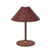 Hygge batteri bordlampe Ø19 maroon IP54
