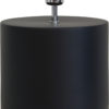 Manhattan bordlampe S matt sort u/skjerm