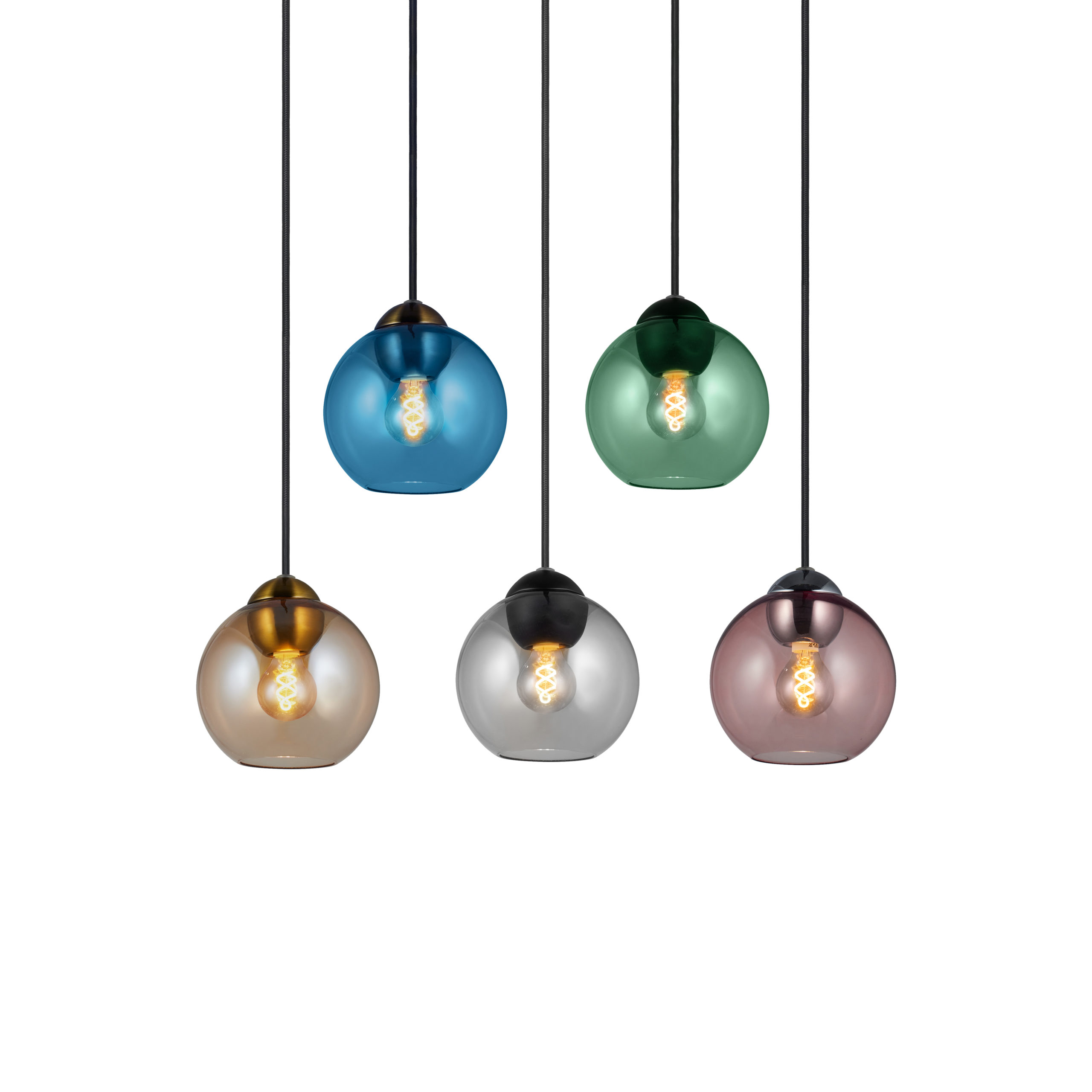 Bubbels pendel Ø14 amber - Bilde 4