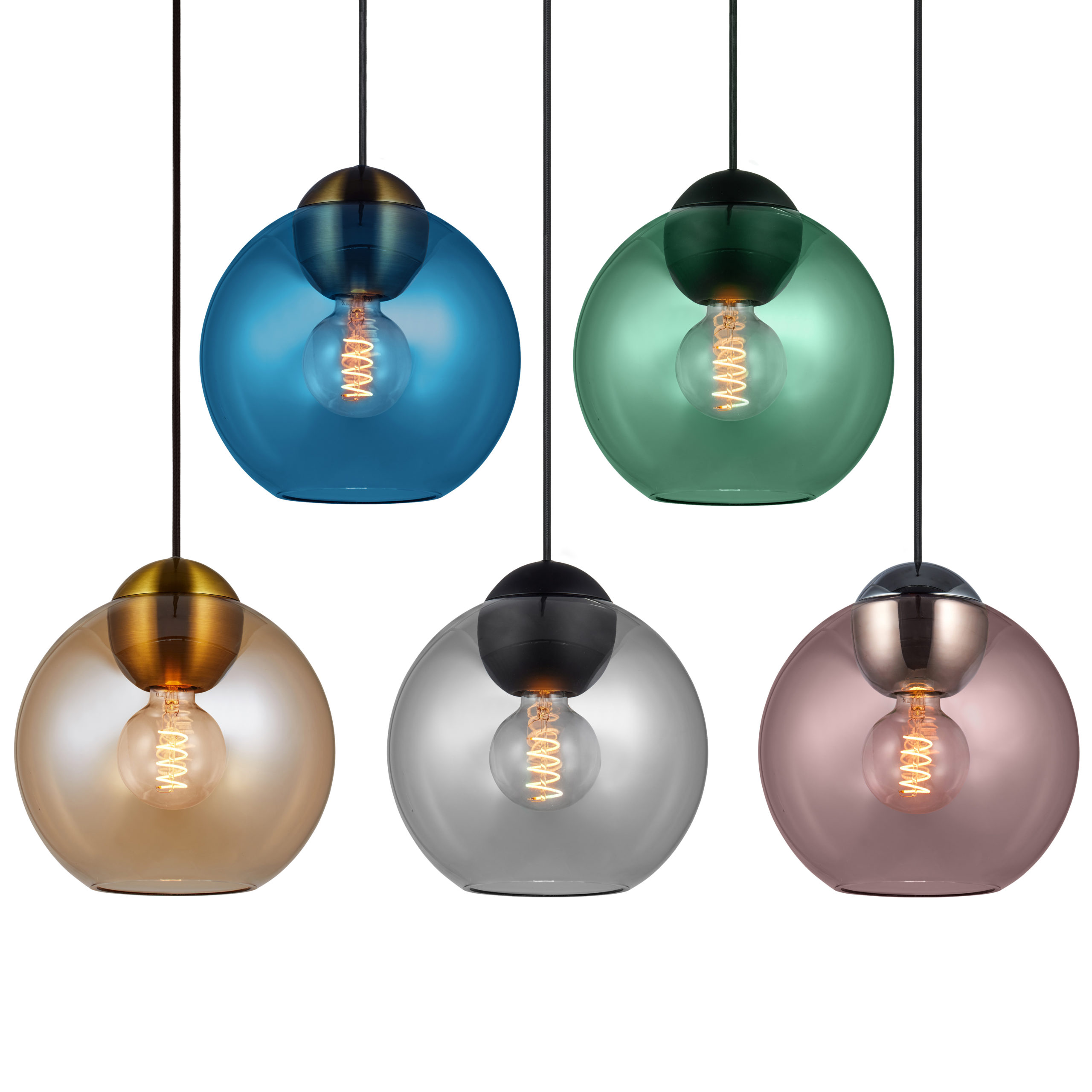 Bubbels pendel Ø24 amber - Bilde 5