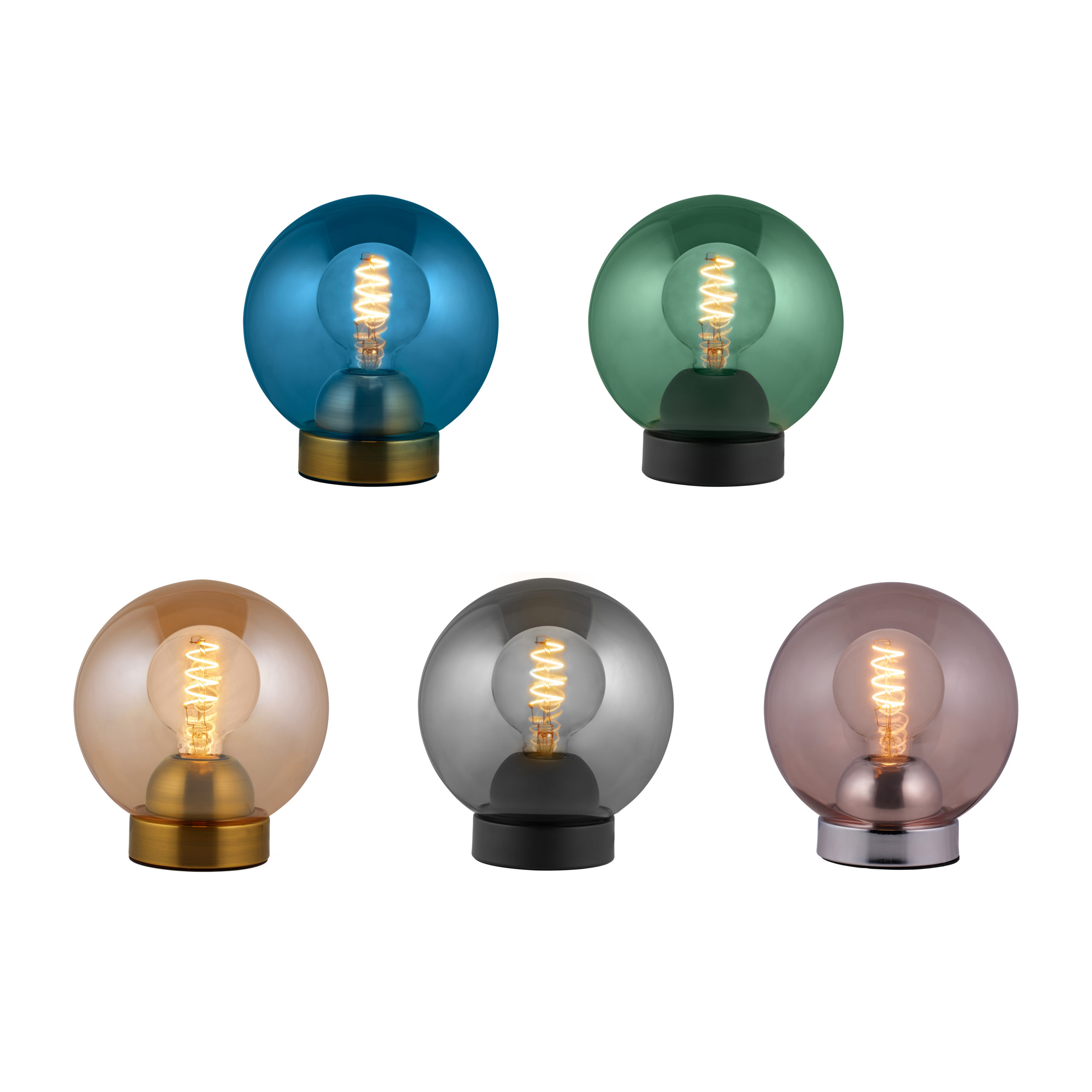 Bubbels bordlampe Ø18 rosa - Bilde 2
