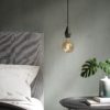 Deco E27 Gold globe 125 spiral 400lm - Bilde 2
