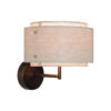 Takai vegglampe beige m/skjerm