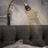 Eketorp sengelampe svart/messing - Bilde 2