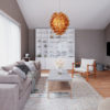 Deluxe pendel cognac - Bilde 2