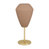 Caprarola bordlampe satengfarget glass/messing - Bilde 4