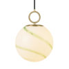 Stockholm pendel Ø24 marble green