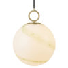 Stockholm pendel Ø30 marble green
