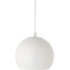 Ball pendant 18cm matt white