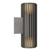 Aludra vegglampe dobbel antrasitt IP54 seaside - Bilde 5