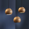 Ball Wood pendant 12cm oak - Bilde 2