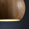 Ball Wood pendant 12cm oak - Bilde 3