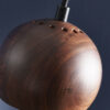 Ball Wood pendant 12cm walnut - Bilde 4