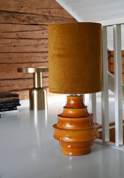 Trinity bordlampe mustard u/skjerm - Bilde 2
