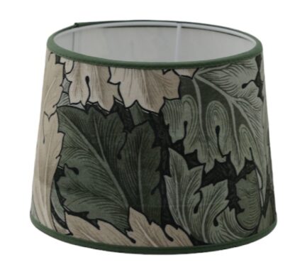 Acanthus Velvet lampeskjerm rund Ø24 Nettle William Morris